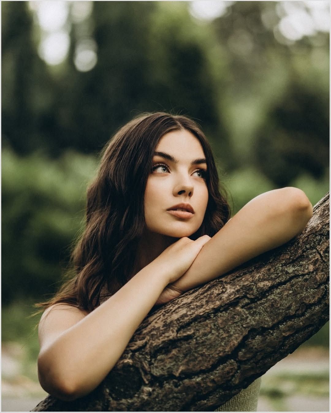 Mujer en la naturaleza
